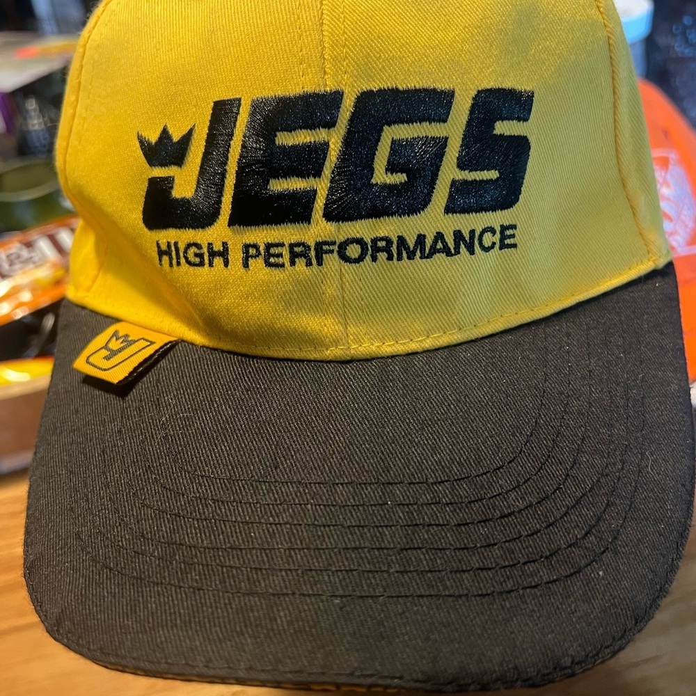 High Performance Yellow and Black Cap